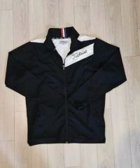 美品 デサント ゴルフ ライジングデザイン ウインドジャケット L