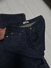 黒 bless u BU wrinkle crack baggy denim M - メルカリ