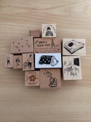 紙博 手紙舎 人気作家 廃盤 スタンプセット - メルカリ