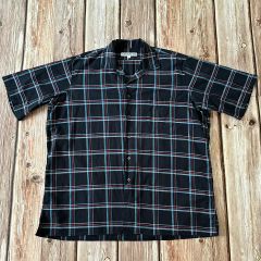 nonnative】オープンバンドカラー タータンチェック 半袖シャツ - メルカリ