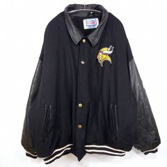 90s プーマ ナイロン ブルゾン MA-1 総メッシュ 襟ライン ブラック M 