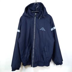 90s プーマ ナイロン ブルゾン MA-1 総メッシュ 襟ライン ブラック M 