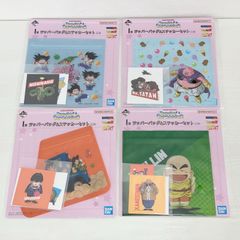 이치 반 복권 드래곤 볼 DRAGONBALL SNAP COLLECTION2 I 상 지퍼 가방 & 스티커 세트 4 종 4 개 세트