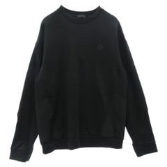 美品☆ モンクレール ワッペン ブラック M パーカー 国内正規品 5P244 