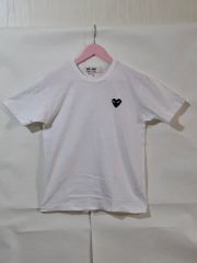 PLAY COMME des GARCONS Tシャツ ホワイト XS - メルカリ