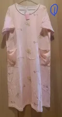 (新品)かわいいONE PIECEパジャマ(ピンク/free 88)