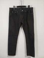 JUN MEN BOBSON ラメ フレアデニム ブーツカットパンツ ブラック | Mercari