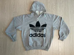 アディダス 90s オールド トレフォイル OG フーディー グレー ADIDAS OLD 1