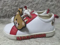 150 モスキーノ (Moschino) イタリア製 キッズ 子供靴 ジュニア クマ スニーカーのサムネイル