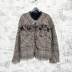 美品 エヴァムエヴァ 圧縮ウール ジャケットコート プレスウール