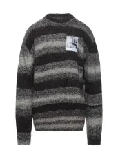 RAF SIMONS ラフ シモンズ タートルネック チェキ ポラロイド ストライプ ニットのサムネイル