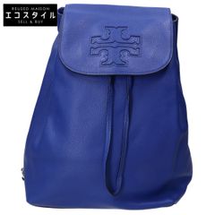 トリーバーチ リュック バッグパック ピンク ベージュ レザー シボ革