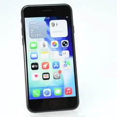 【美品＊純正バッテリー87％】SIMフリー iPhoneSE 第３世代 64GB ミッドナイト
