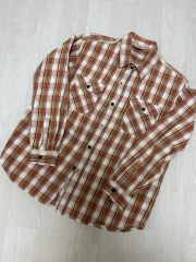 BLEACHED BAPE CHECK ZIP SHIRT シャツKohjiya - メルカリ