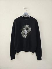 Niche. ブラック 花柄刺繍 セーター - メルカリ