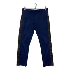 中古 メンズ キャロウェイ Callaway パンツ M 紺 ネイビー サイドライン 春夏