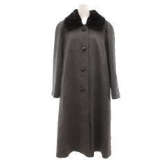 高級感 東京スタイル COJANA ロングコート ファー付きコート