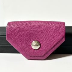 HERMES ルヴァンキャトル コインケース 小銭入れ ブルー ユニセックス