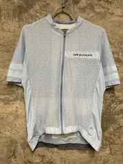 KD863 カフェドシクリステ Cafe du Cycliste 半袖 サイクルジャージ 水色 Mのサムネイル