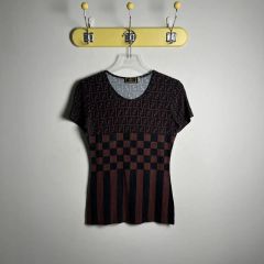 FENDI ROMA グラフィックカットソー ゴルチエ系 ビスコース 希少品 