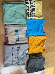 9歳用スウェットシャツ/半袖Tシャツ他7枚 (ZARA / H&M)