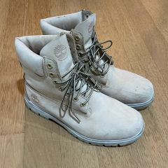 Timberland atmos 限定コラボブーツ ブルー 27.5 - メルカリ