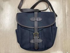 FILSON ショルダーバッグ スモールフィールドバッグ ネイビー 日焼け有