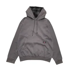 【Dickies】フーディ｜メンズMサイズ相当｜グレー｜灰｜ワークデザイン｜パーカー｜カジュアル｜長袖｜古着のサムネイル