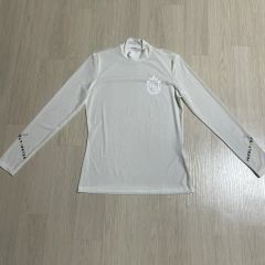 美品】Resurrection ホワイト モックネック長袖Tシャツ - メルカリ
