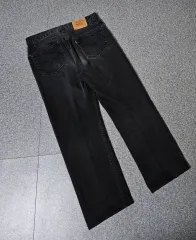 リーバイス 505 ブラックデニム デニム ズボン 出品