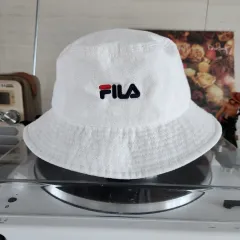 FILA フィラ 白 バケットハット サイズ 56-57