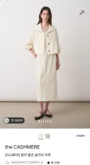 the CASHMERE カラー ドルマン スリーブ ジャケット