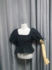 新品タグ✨SeaRoomlynn Cotton バルーンRibbonビスチェ 黒 - メルカリ