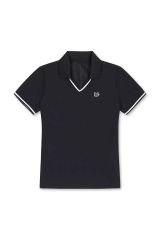 sacai Pique Polo ポロシャツ 22-05980 黒 サイズ2 - メルカリ