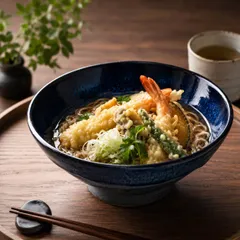 小石原焼 宇宙を覗き込むような青のグラデーション どんぶり 麺鉢 秀山窯 陶器 器 鉄釉　掛け分けのサムネイル