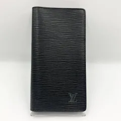【美品】LOUIS VUITTON ルイヴィトン エピ ポルトカルト・クレディ 長財布 札入れ ブラック ノワール 黒 M63212