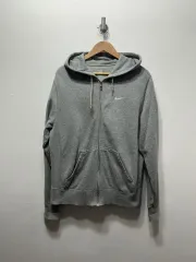 NIKE グレー ジップアップパーカー XL