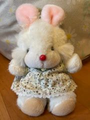 ぬいぐるみ 大 うさぎ グレー 吉徳 昭和 レトロ 平成 ぬい活 - メルカリ
