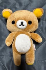 【平成レトロ】リラックマ　超レア　2009年　ぺたんこぬいぐるみ　Ｌサイズ 平成レトロ リラックマ ぺたんこぬいぐるみ Sサイズ 2009年 レア