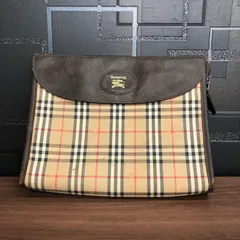 【訳あり/ヴィンテージ】Burberrys バーバリー クラッチバッグ ノバチェック シャドーホースのサムネイル