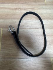 BLAMINK 本革 カーフレザー 黒 ナローベルト レディース - メルカリ