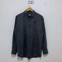 L アディダス グレー CHECK Classic シャツのサムネイル