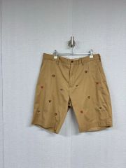 LOEWE】アートペイント ハーフパンツ イタリア製 ライオン ベージュ