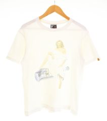 アベイシングエイプ A BATHING APE × Hajime Sorayama Exhibition 空山基 00s コラボ Tee Tシャツ プリント 初期タグ S Tシャツ ホワイト Sサイズ 103MT-4486