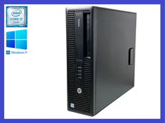 ★HP EliteDesk 800 G2 高性能CPU i7-6700(第6世代) HDD1000GB/メモリ8GB/Windows11 Pro/15日間返品保証/ デスクトップPC すぐに使えます！のサムネイル