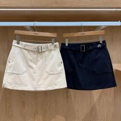 マルボンゴルフMalbon ブルー プリーツスカート レディース - メルカリ