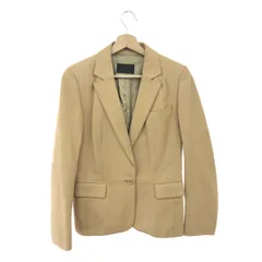 LOEWE ロエベ レザージャケット サイズ:38 裏地総アナグラム/シングル ヴィンテージ   ベージュ レディース / 240001183247のサムネイル