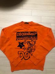 DSQUARED2 ホワイト スウェット レオパードポケット - メルカリ
