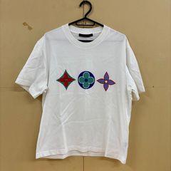 ルイヴィトン モノグラムプリント Tシャツ インサイドアウト 大きい