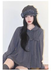 loin nuit ラインストーンリボンシャツ 新品未開封 - メルカリ